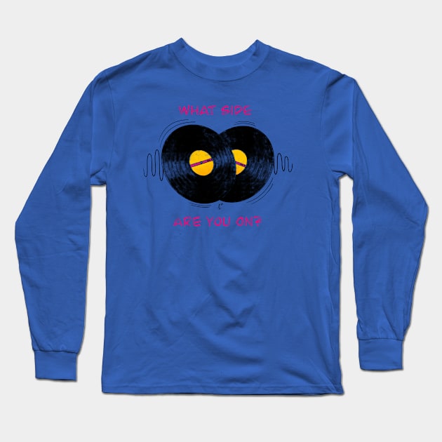 Left of the dial Long Sleeve T-Shirt by Well Done Pizzeria